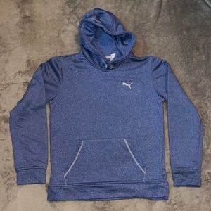 Blue Puma Hoodie w/ Thumb Holes